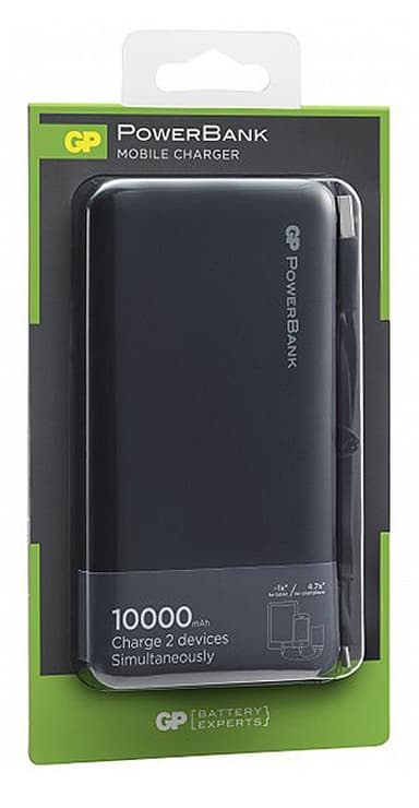 GP RP10 Cobra powerbank 10000 mAh (sort)