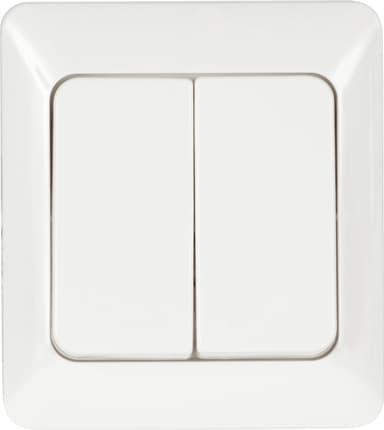 Nordic Quality 2x 1-polet lysbryter