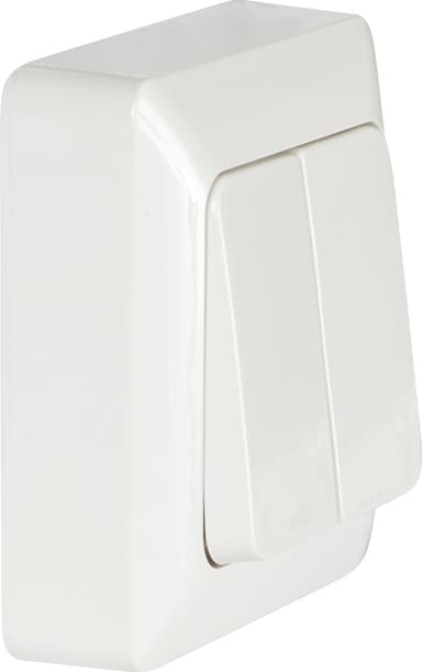 Nordic Quality 2x 1-polet lysbryter