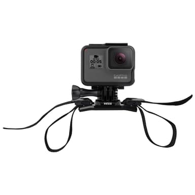 GoPro feste til ventilert hjelm