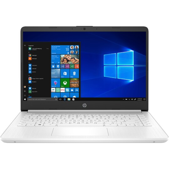 HP 14-dq0003 14" bærbar PC (hvit)