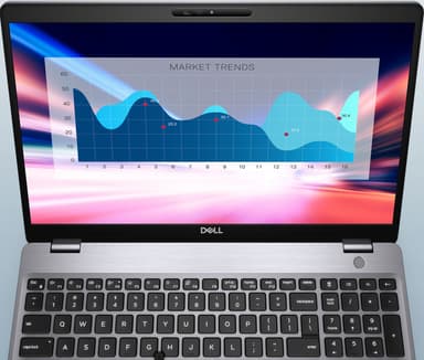 Dell Latitude 5500 15,6" bærbar PC (sort)