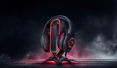 Trust GXT 265 Cintar RGB headset-stativ 