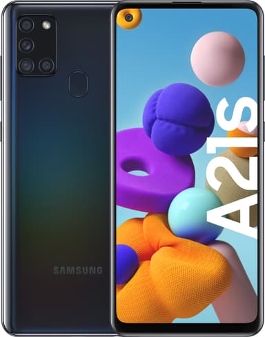 Samsung Galaxy A21s smarttelefon 3/32 GB (sort)