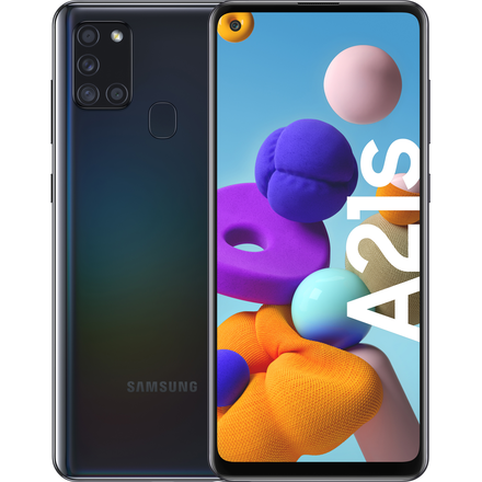 Samsung Galaxy A21s smarttelefon 3/32 GB (sort)