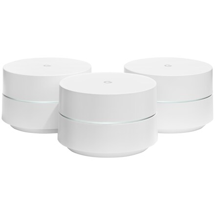 Google WiFi mesh 3-pakning (hvit)