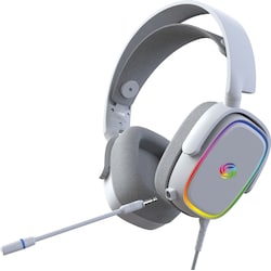 NOS H-500 gaming headset (hvit)