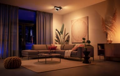 Philips Hue Centris Cross spotlys 3x5,7W (sort)