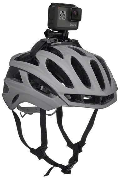 GoPro feste til ventilert hjelm