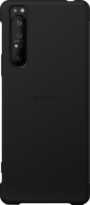 Sony Xperia 1 II Style Cover View deksel (sort)