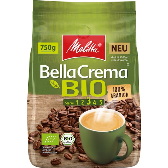 Melitta Bella Crema Bio kaffebønner MEL972