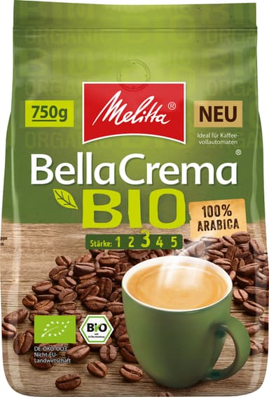 Melitta Bella Crema Bio kaffebønner MEL972