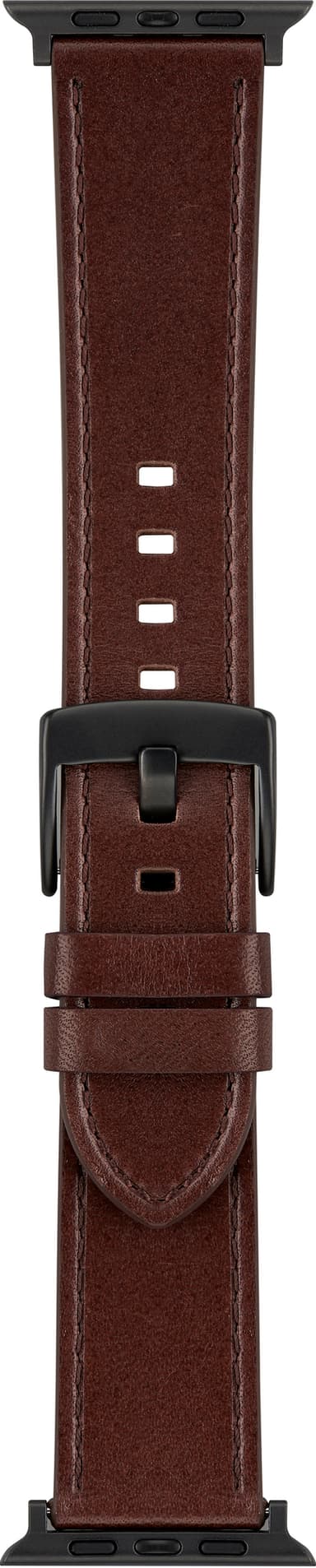 Sandstrøm Apple Watch lærrem 42/44/45/49 mm (brun)