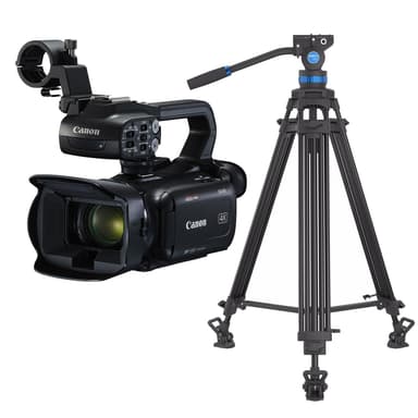 Canon XA40  Sirui SH-25 Videostativ