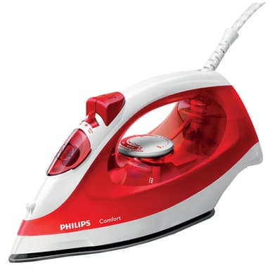 Philips EasySpeed styrkejern GC1433/40 (rød/hvit)
