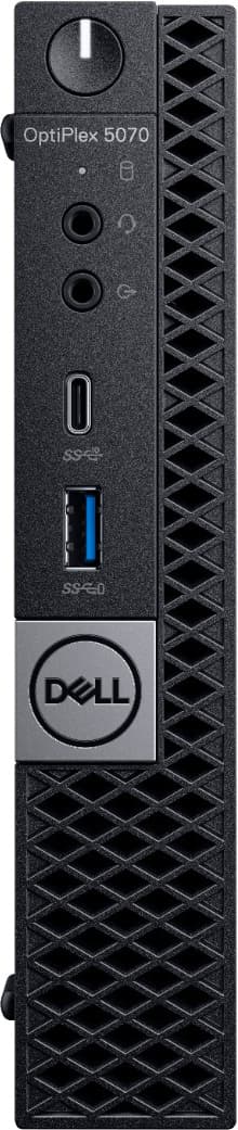 Dell OptiPlex 5070 MFF stasjonær PC (sort)