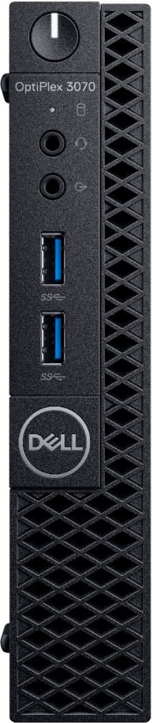 Dell OptiPlex 3070 MFF stasjonær mini-PC (sort)