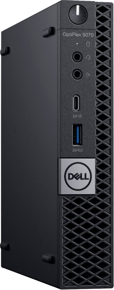 Dell OptiPlex 5070 MFF stasjonær PC (sort)