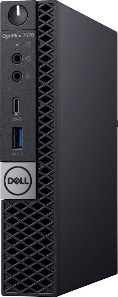 Dell OptiPlex 7070 MFF stasjonær mini-PC i5/8 GB (sort)