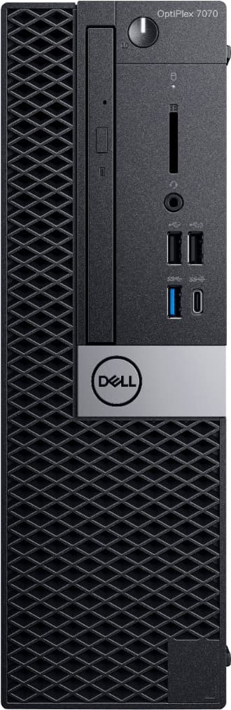 Dell OptiPlex 7070 SFF liten stasjonær PC (svart)