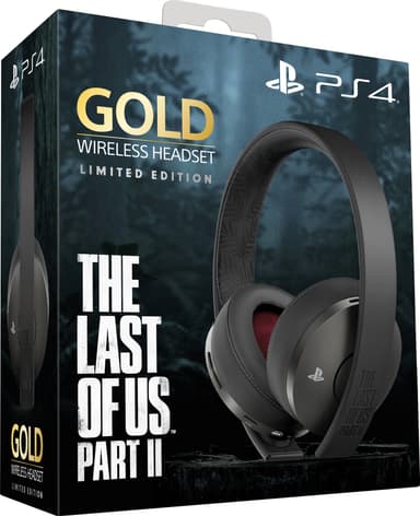 Sony PlayStation The Last of Us Part II Gold trådløst headset
