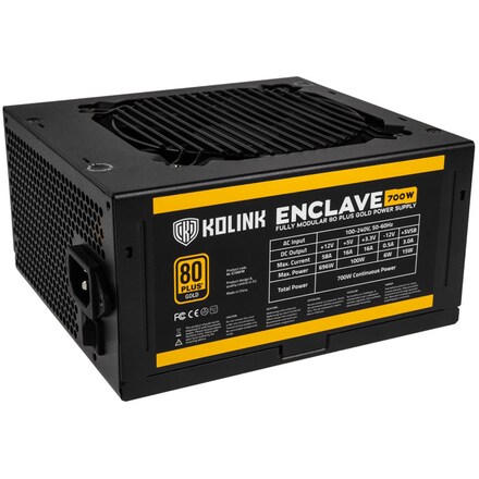 Kolink Enclave 80 PLUS Gold PSU, modular - 700 Watt