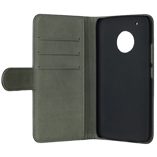 Gear lommebokdeksel for Motorola Moto G5 Plus (sort)
