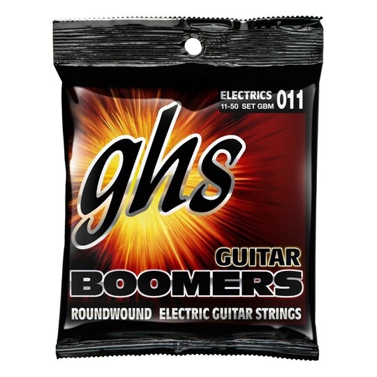 GHS GBM coated Boomers medium elgitarstrenger