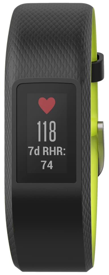 Garmin Vivosprt aktivitetsarmbånd Large (lime/sort)