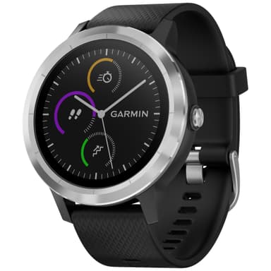 Garmin Vivoactive 3 GPS smartklokke (sortstål Garmin Vivoactive 3 GPS smartklokke (sortstål