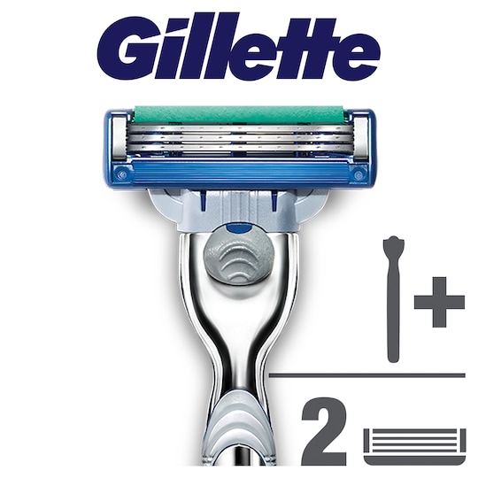 Gillette Mach 3 Turbo barberhøvel