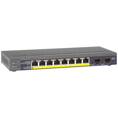 Netgear ProSafe GS110TP Smart PoE 8+2-ports switch