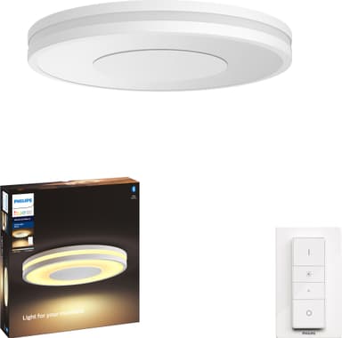 Philips Hue Being taklampe 3261031P6 (hvit) Lamper Elkjøp Being Taklampe Hvit Philips Hue