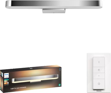 Philips Hue Adore White Ambiance vegglampe 3417711P6 (krom)