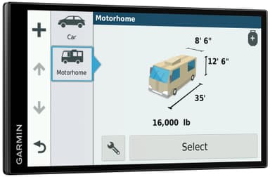 Garmin Camper 770 LMT-D GPS for bobil