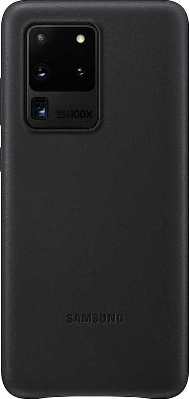 Samsung Galaxy S20 Ultra deksel i skinn (svart)