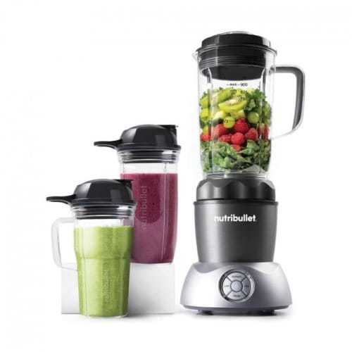 NutriBullet Select 1000W (Grey, 9 deler, Mixer/Blender) Blender Elkjøp