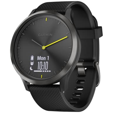 Garmin Vivomove HR hybrid smartklokke L (sort)