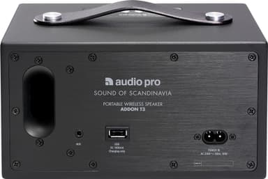 Audio Pro Addon T3 Plus bærbar høyttaler (sort)