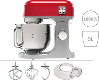 Kenwood Kmix kjøkkenmaskin KMX750 (rød)