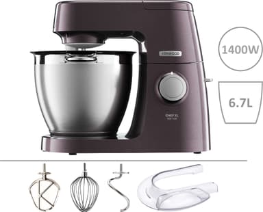 Kenwood Chef Sense XL kjøkkenmaskin KQL6300  (merlot)