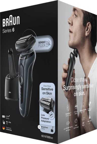 Braun Series 6 barbermaskin BRA60N7000CC (svart)