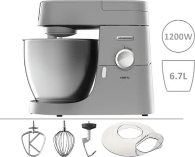 Kenwood Chef XL kjøkkenmaskin KVL4100S (sølv)