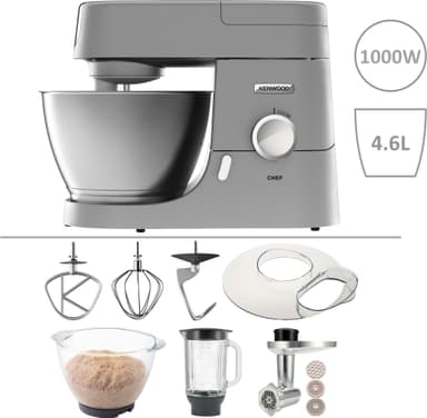 Kenwood Chef kjøkkenmaskin KVC3173S (sølv)