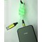 Ladekabel med LED & støvplugg - MicroUSB / USB-C / Lightning - Grønn