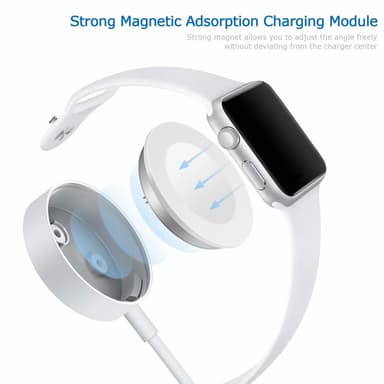 Trådløs Qi-lader for Apple Watch