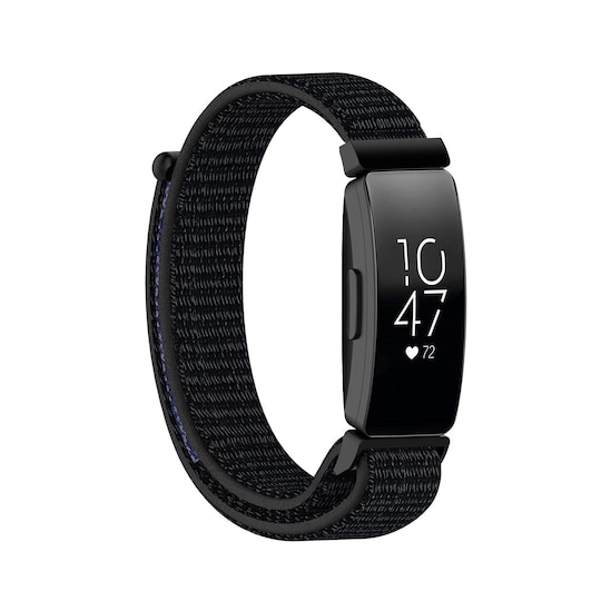 Fitbit Inspire / Inspire HR armbånd nylon svart