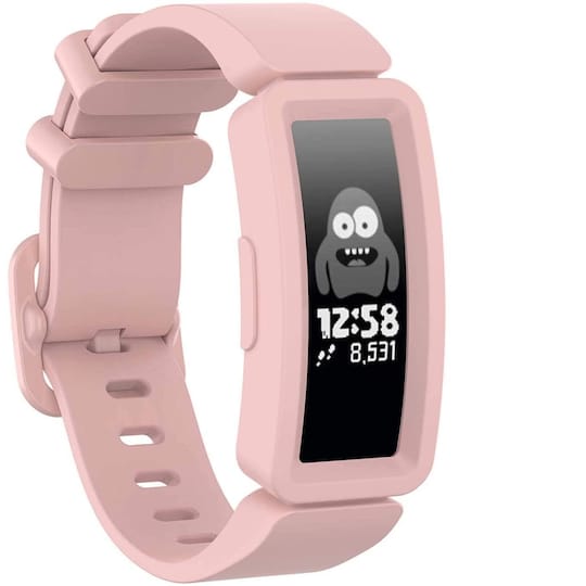 Fitbit Ace 2 / Inspire / Inspire HR armbånd silikon lys rosa