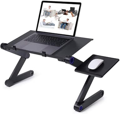 Smart justerbart laptopbord - Svart