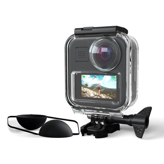 GoPro Max Action Camera Vanntett deksel svart / gjennomsiktig